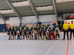 MD und MC wieder Einlaufkids beim TSV Mannheim