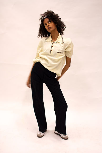 A collaborative photoshoot with two models from Louisa Models agency. Styling done by Loes Kuper, photography by Lilla Belso. Portfolio work for all the people involved.