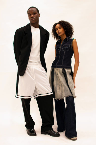 A collaborative photoshoot with two models from Louisa Models agency. Styling done by Loes Kuper, photography by Lilla Belso. Portfolio work for all the people involved.