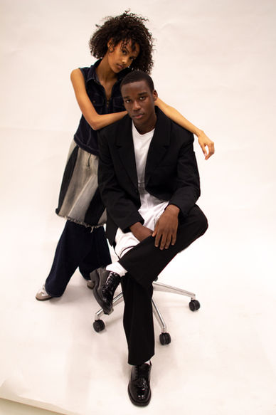 A collaborative photoshoot with two models from Louisa Models agency. Styling done by Loes Kuper, photography by Lilla Belso. Portfolio work for all the people involved.