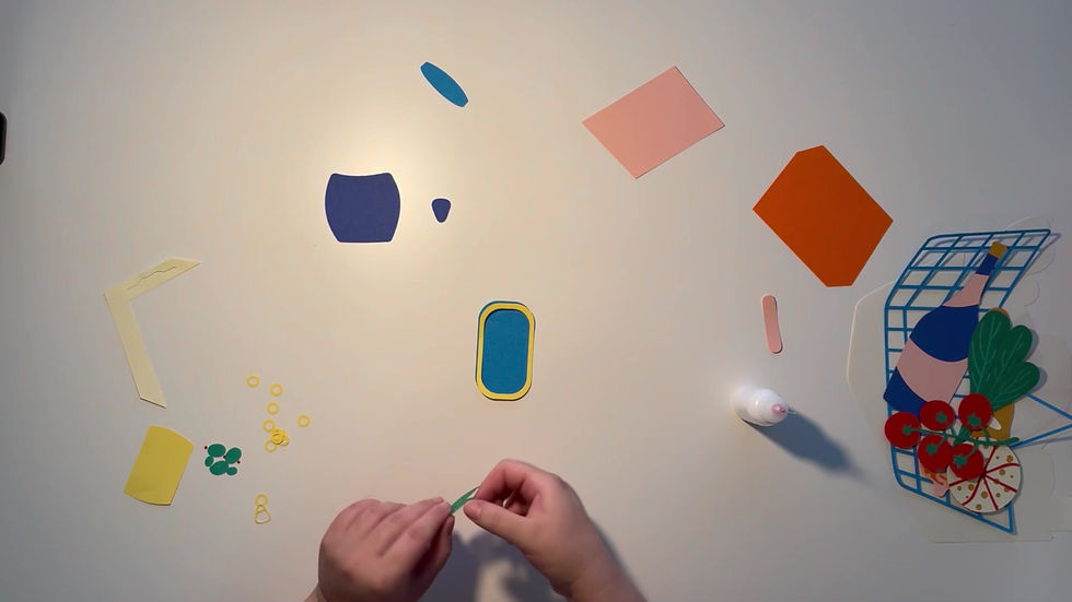 Küçük resim: Mini Alışveriş Sepeti – Kendin Yap Kit + Hediye Poster