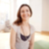 Woman in Yoga Studio