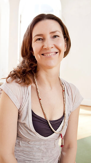 Woman in Yoga Studio