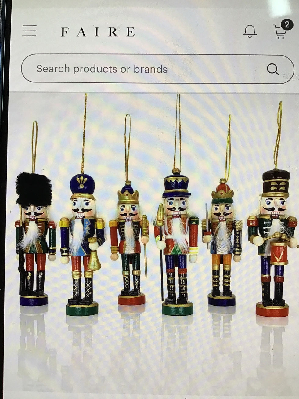 Small Nutcracker Ornament