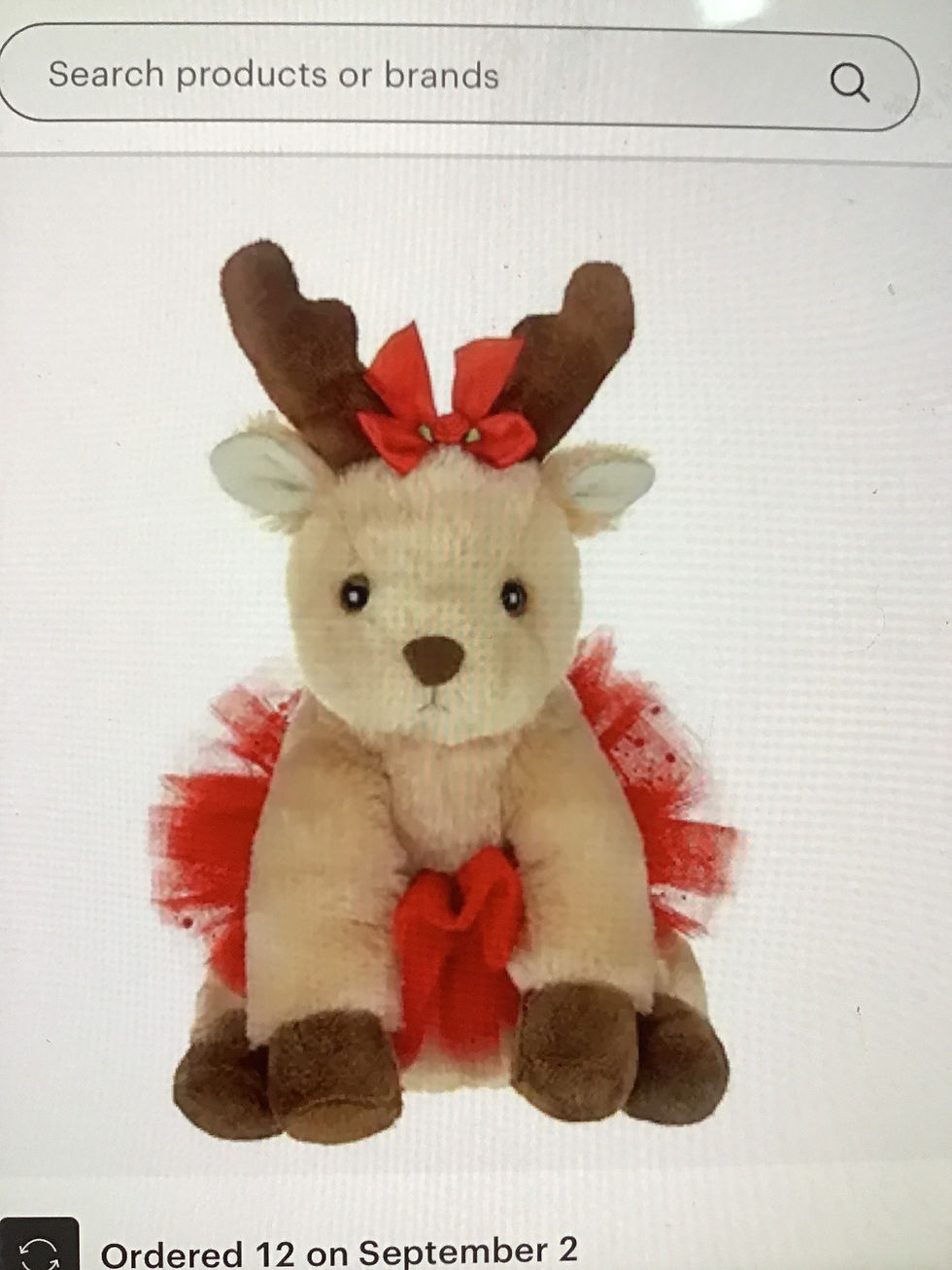 Reindeer stuffed