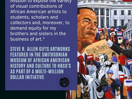 Mr. Allen’s HBCU Gifting Initiative Demands Equity for Black People in the Business of Art