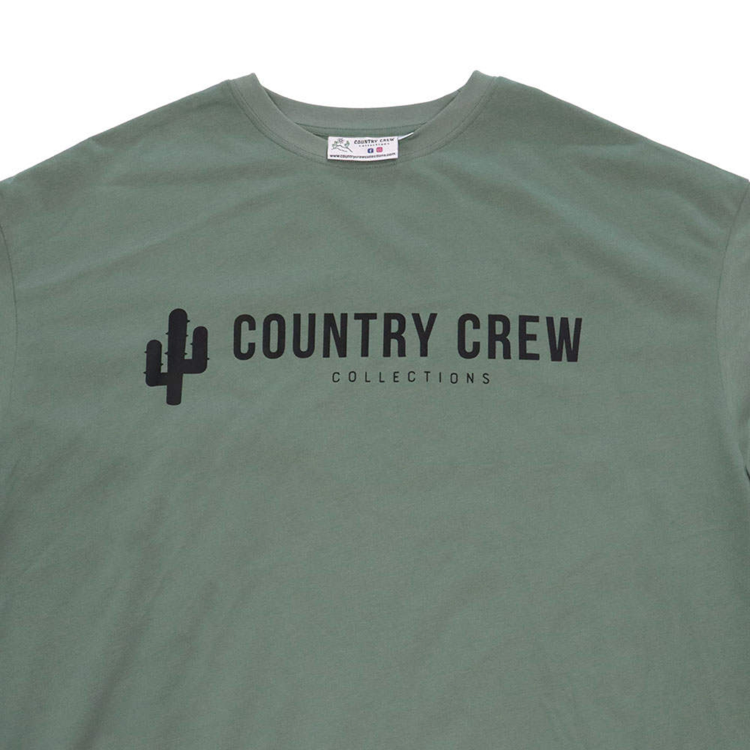 Men’s Sage shirt with black original logo