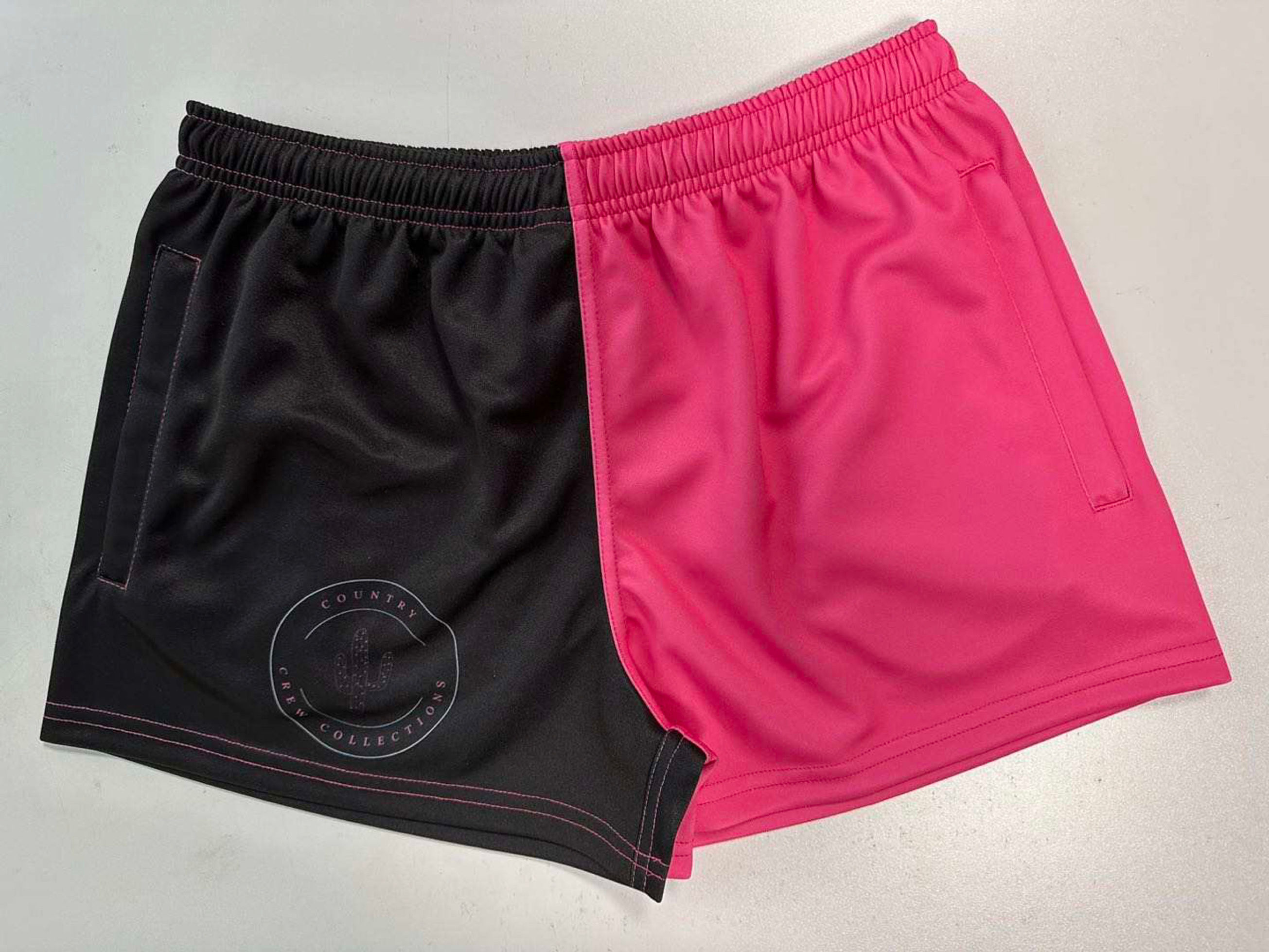 Hot Pink footy Shorts 