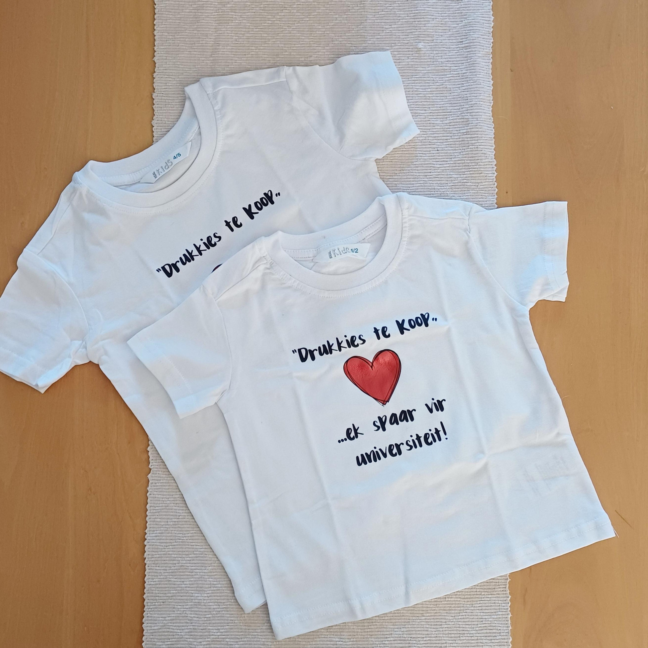 Drukkies te Koop - Kids Shirt