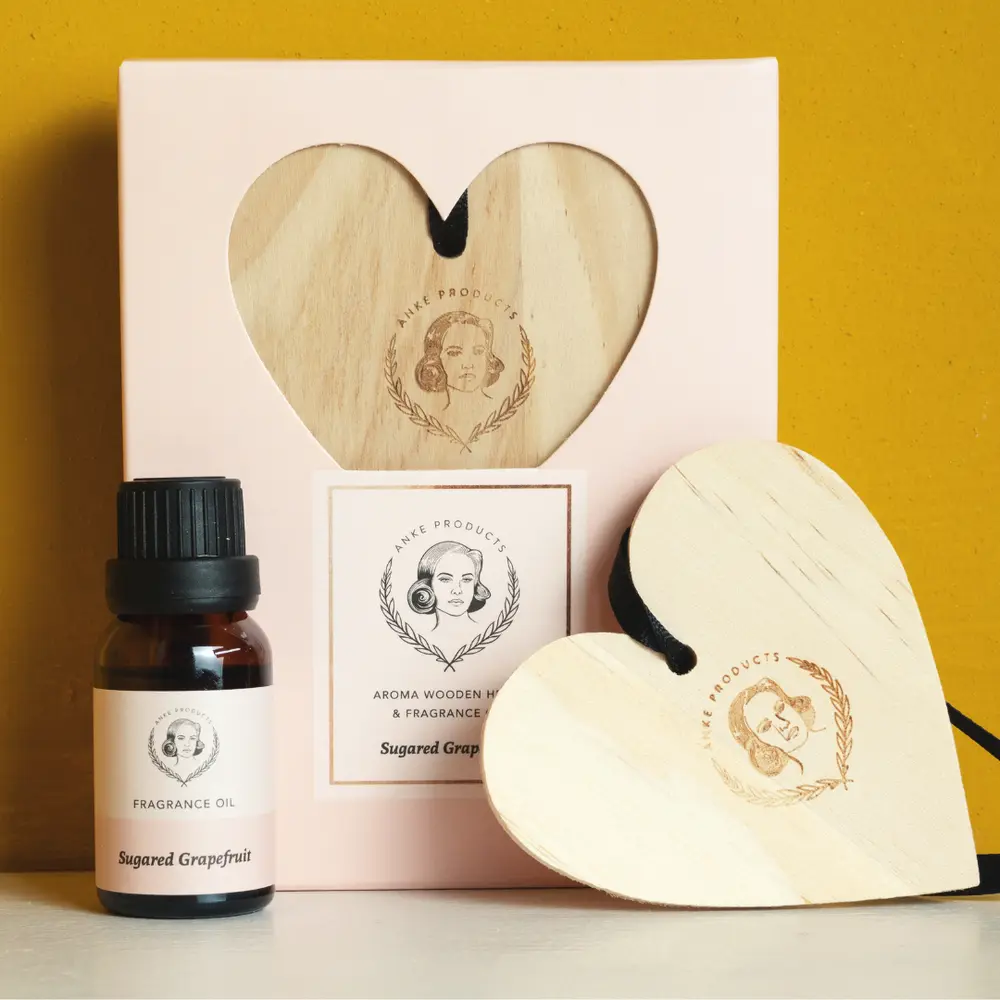 ANKE Products - Wooden Aroma Tag with Essential Oil