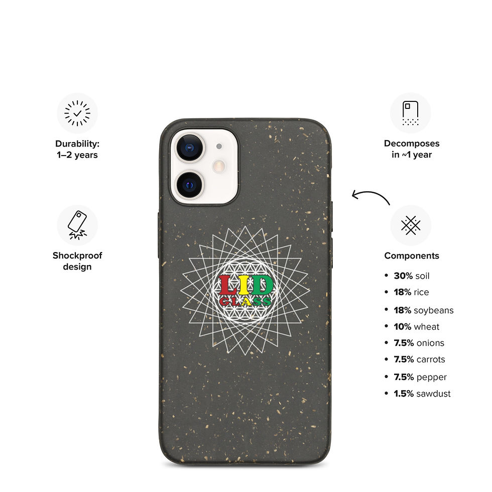 Thumbnail: Lid Glass Eco/Bio Case for iPhone®