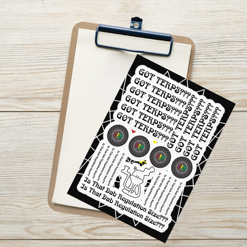 Lid Sticker Lid Glass Sticker sheet | Lid Glass Official