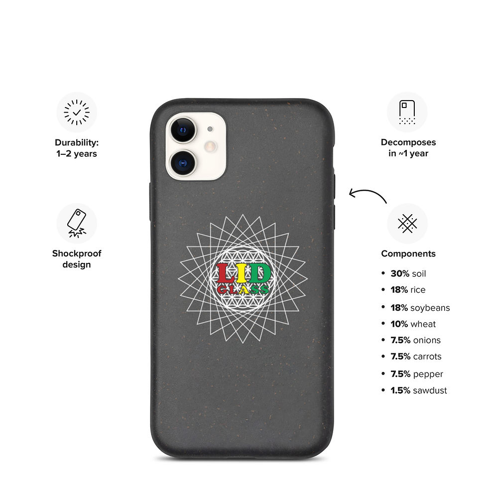 Thumbnail: Lid Glass Eco/Bio Case for iPhone®