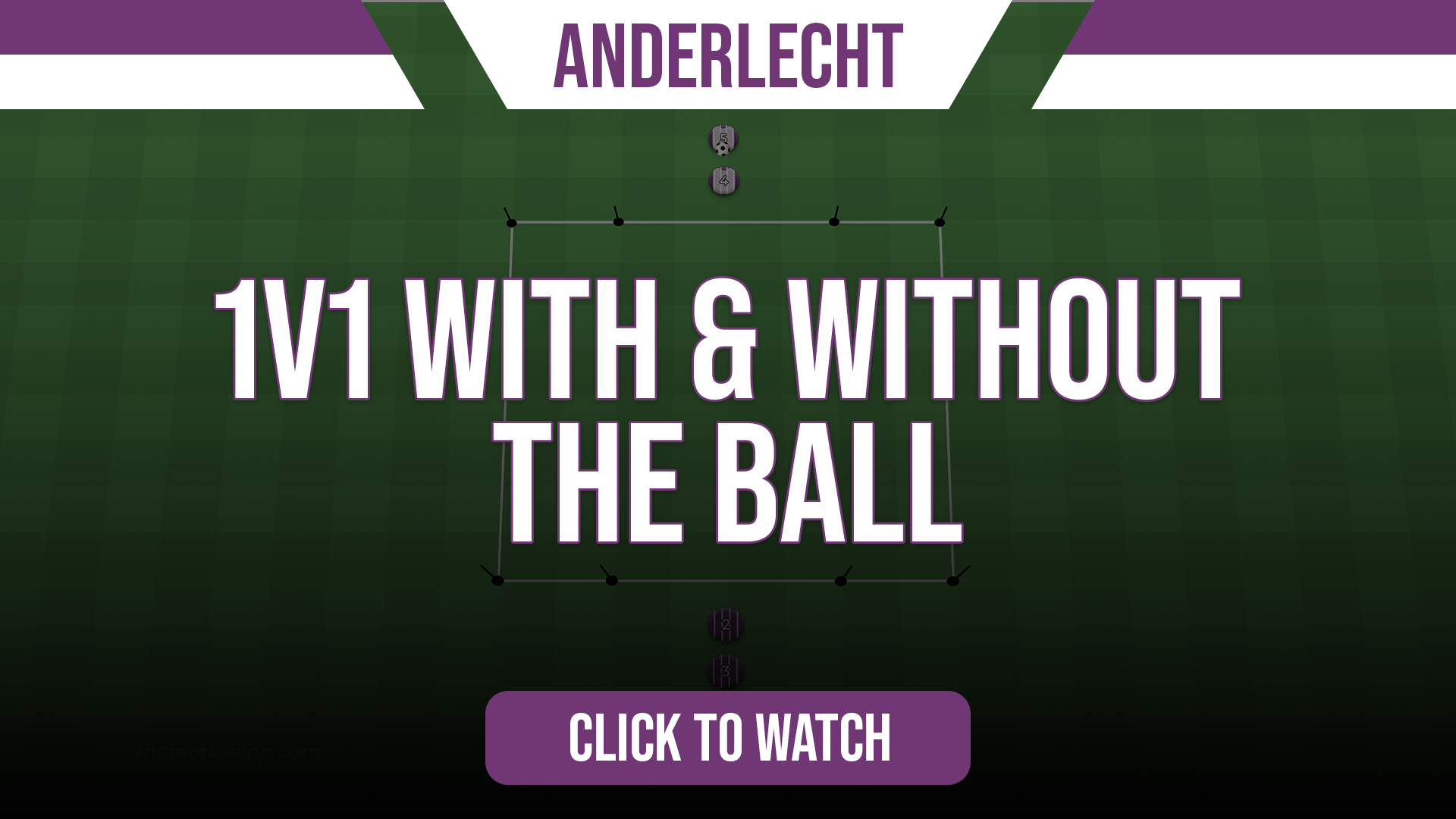 Anderlecht 1v1 With & Without