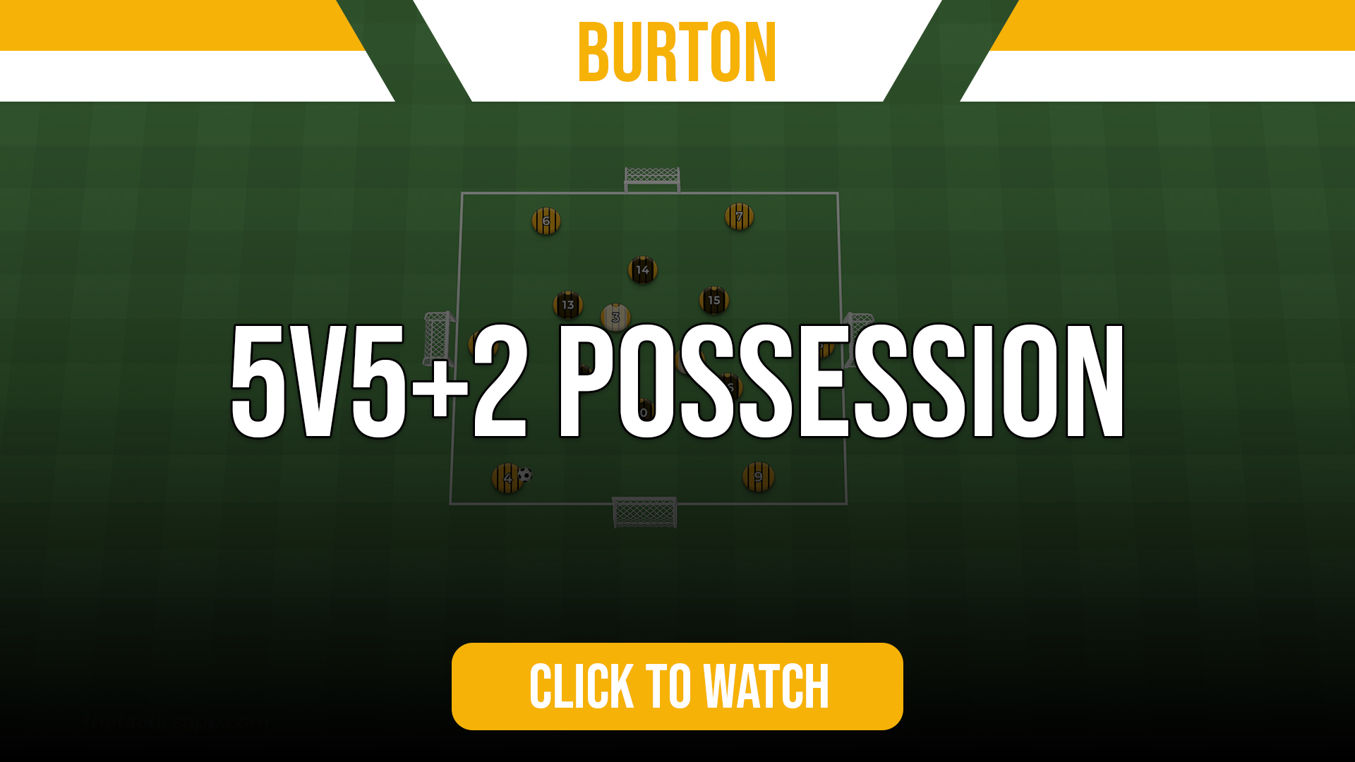 Burton Albion 5v5+2 Possession
