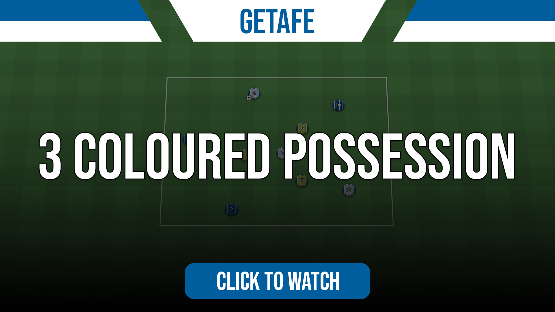 Getafe 3 Coloured Possession