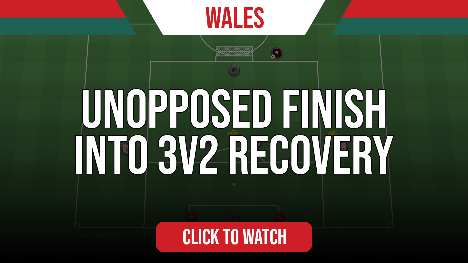 Wales Unopposed Finish Into 3v2 Recovery