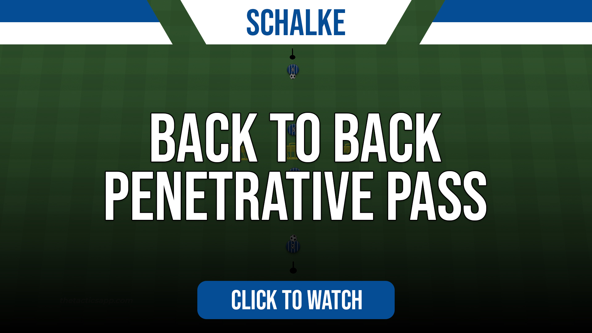 Schalke Back to Back Penetrative Passes