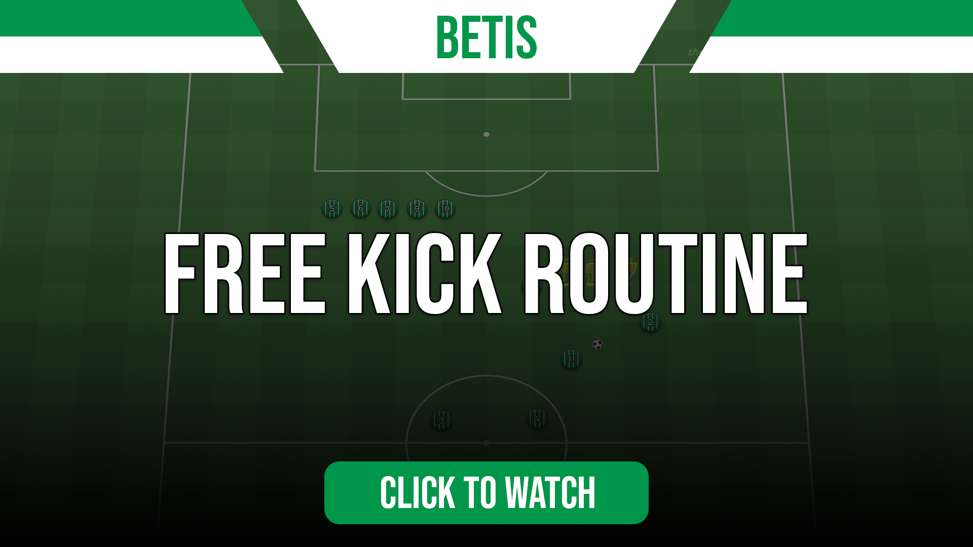 Betis Free Kick Routine