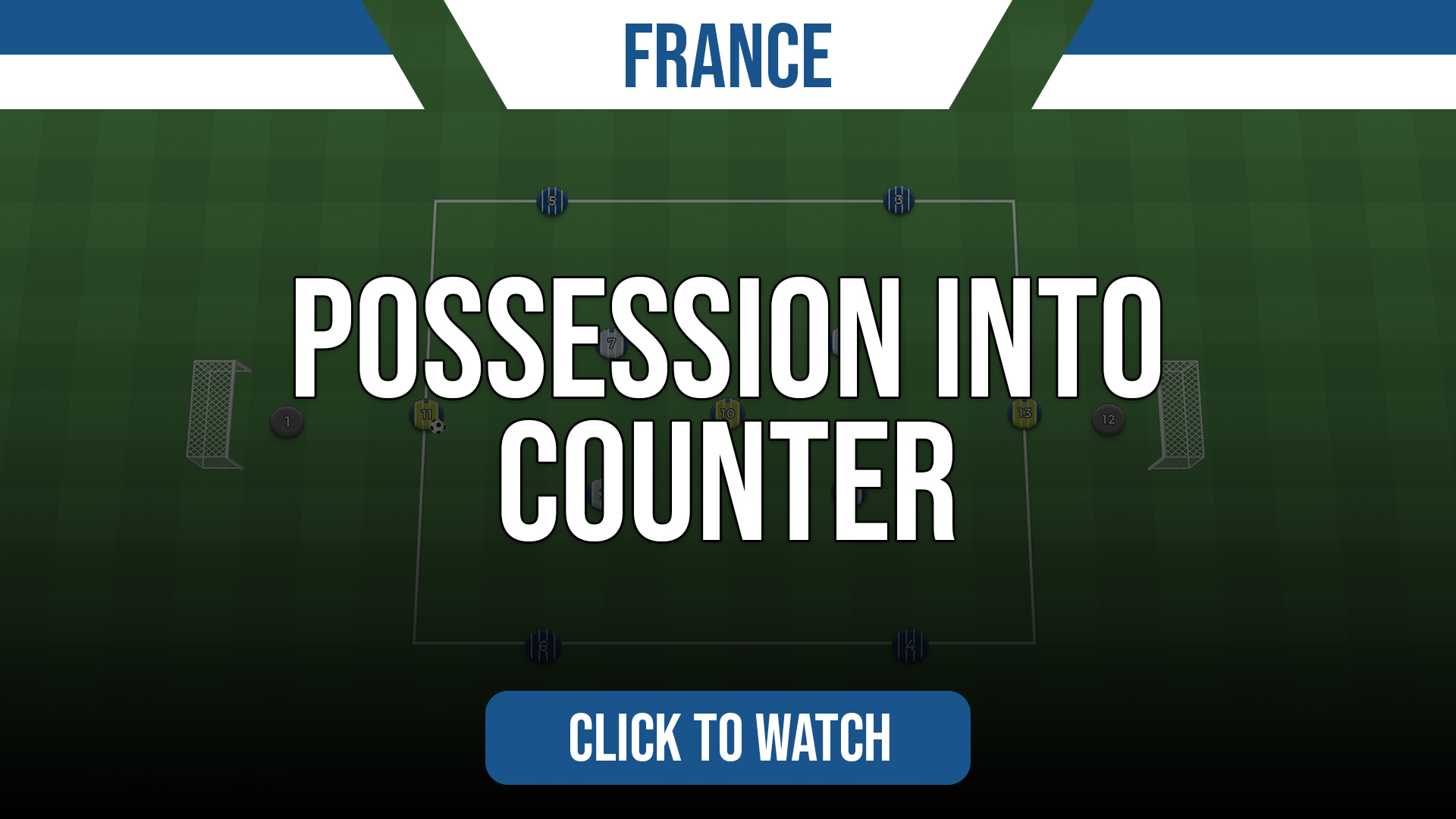 France Possession Into Counter