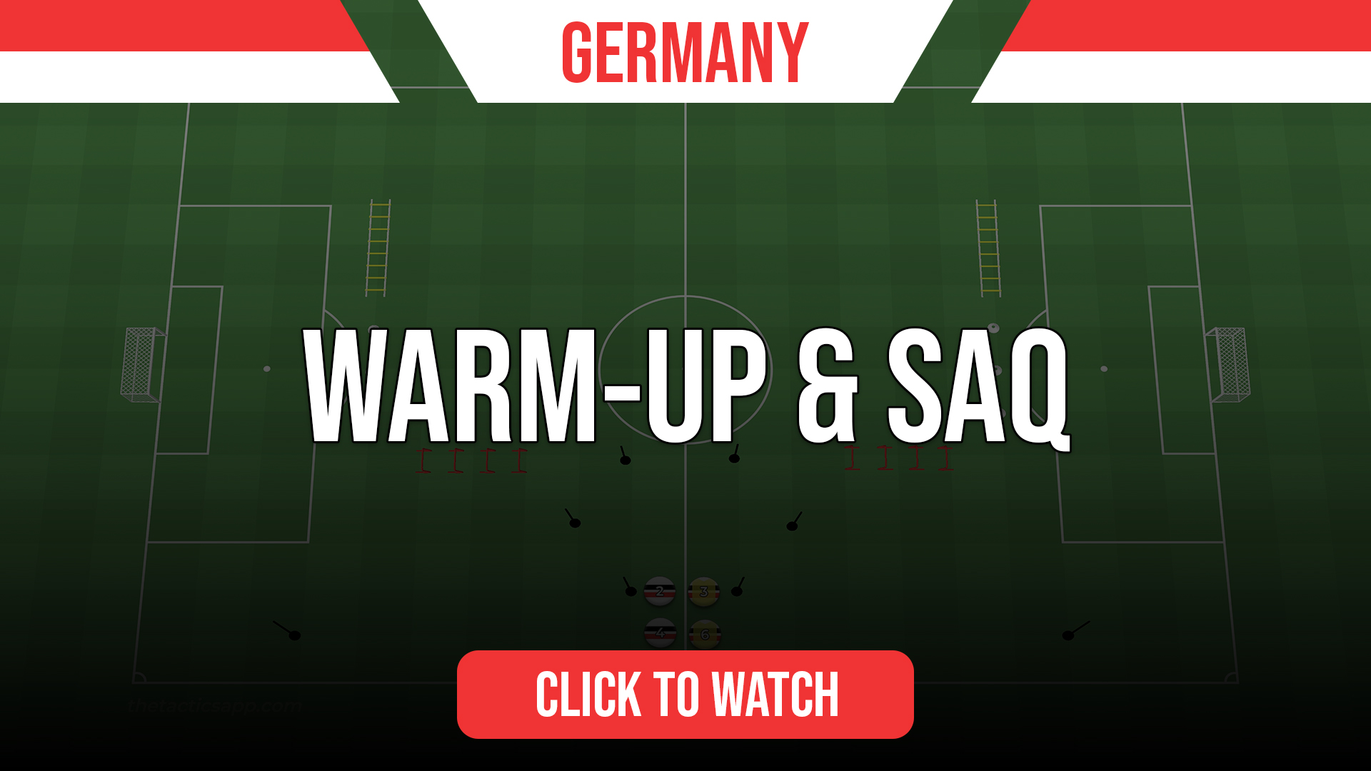 Germany Warm Up & SAQ