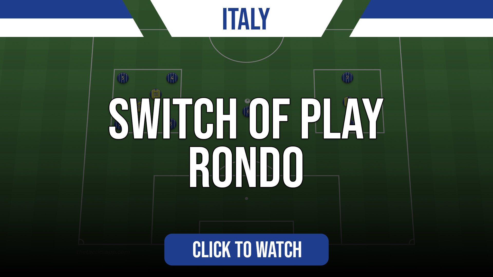 Italy Switch of Play Rondo