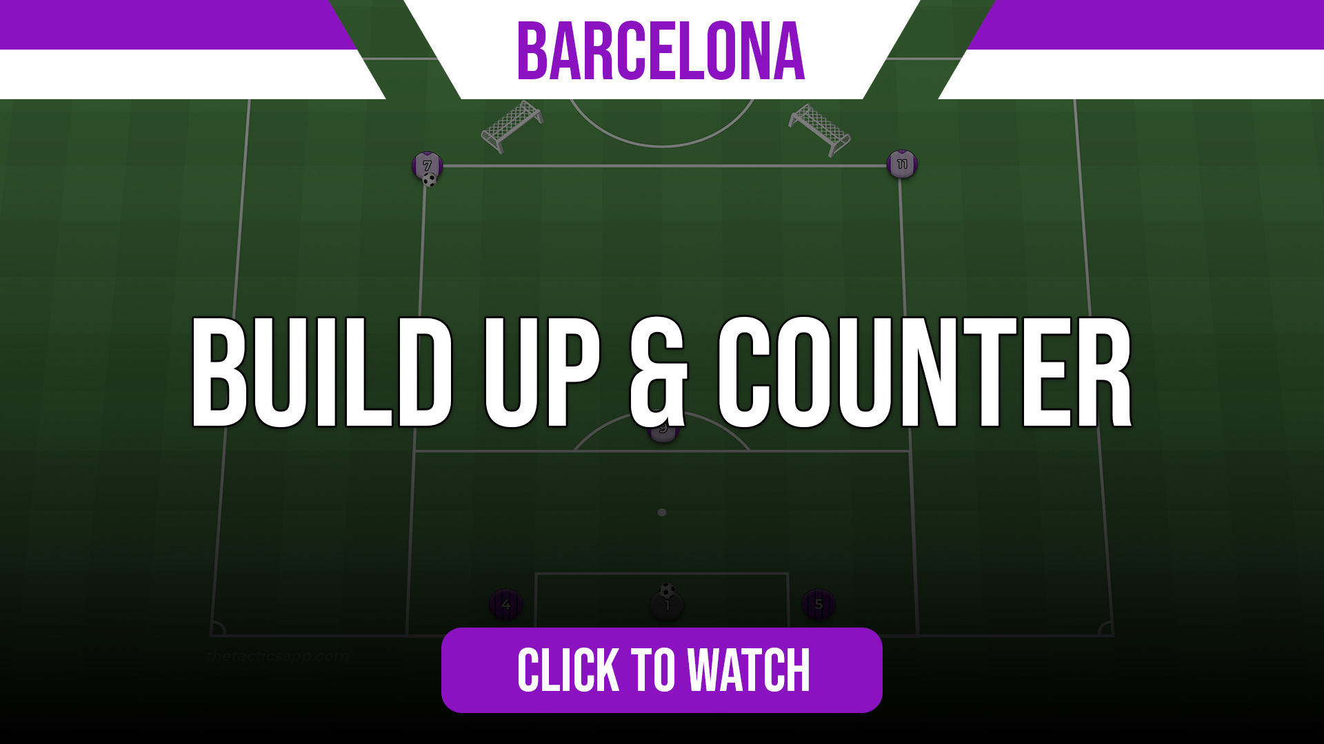 Barcelona Build Up & Counter