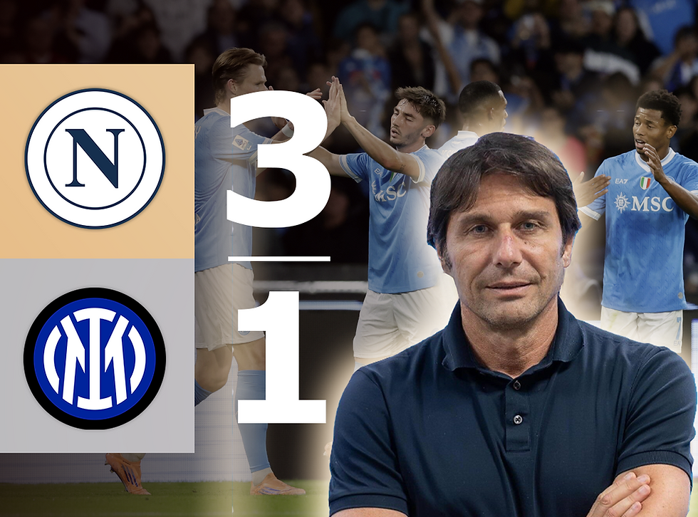 CONTE MASTERCLASS: NAPOLI 3-1 INTER MILAN: MATCH ANALYSIS