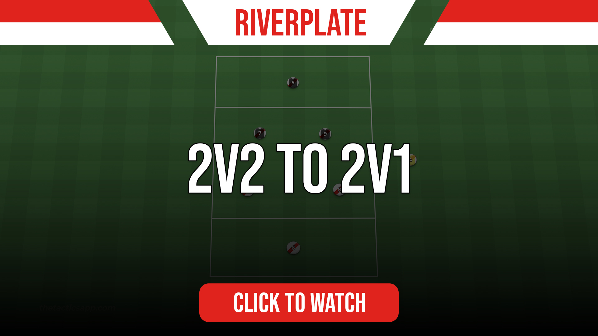 Riverplate 2v2 to 2v1