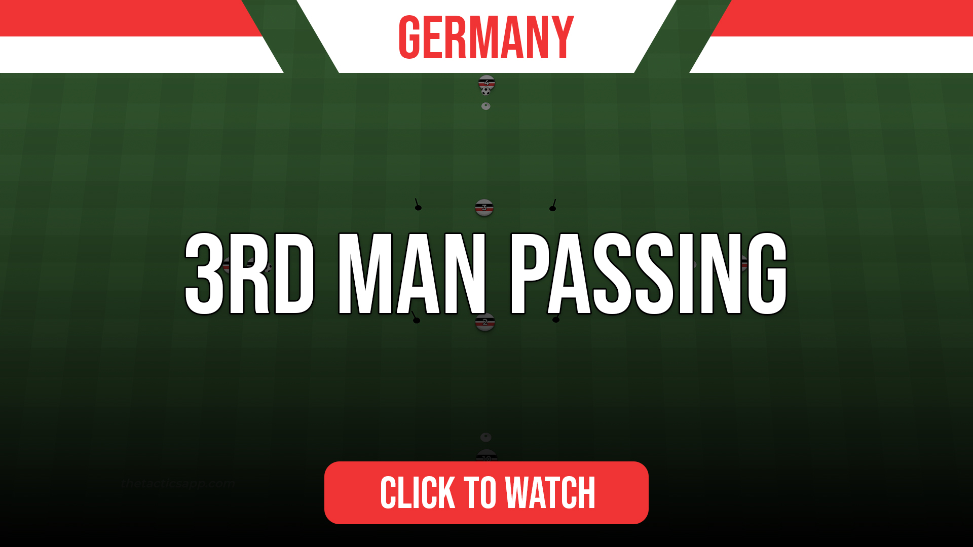 Germany 3rd Man Passing