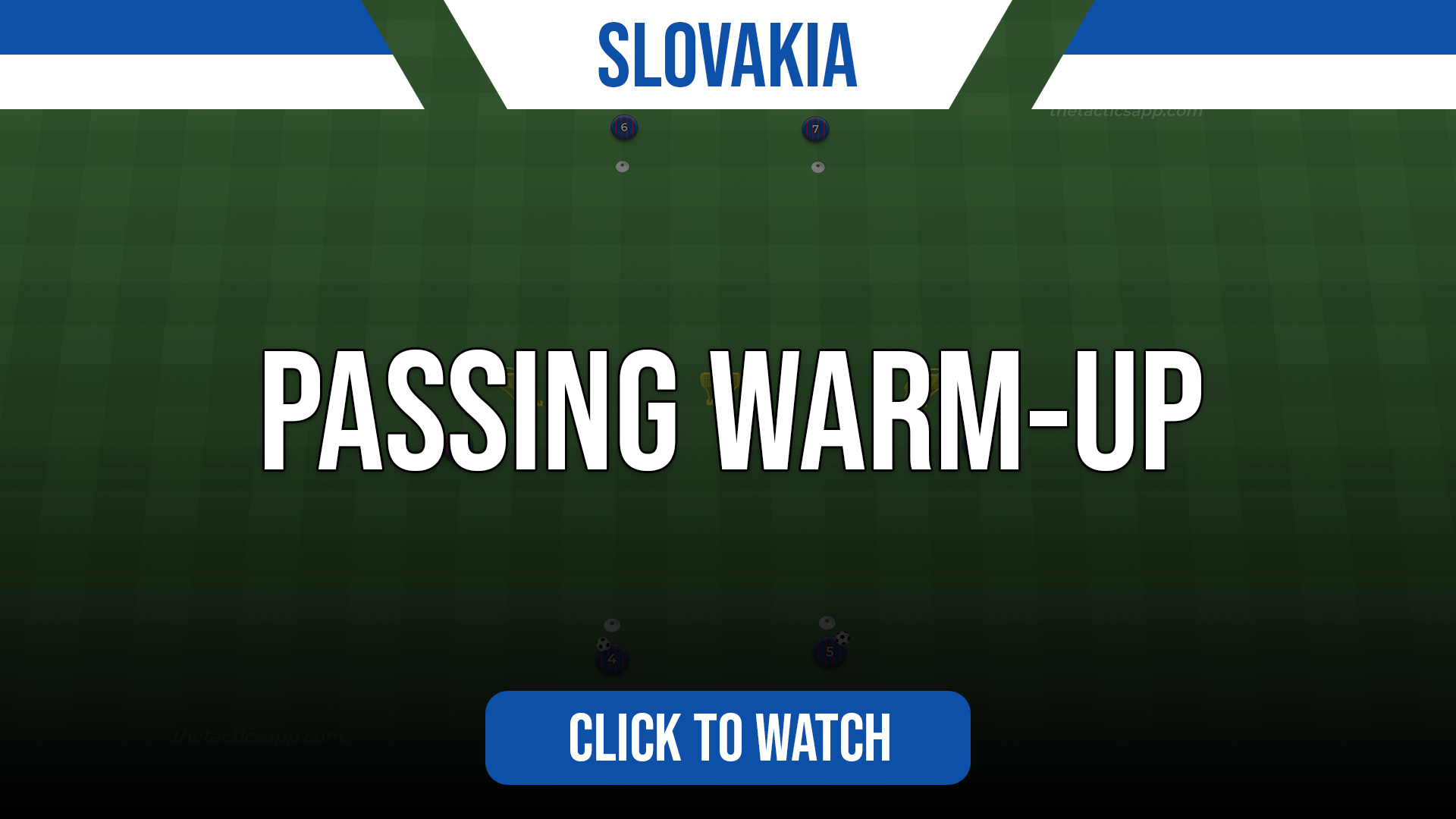 Slovakia Passing Warm Up