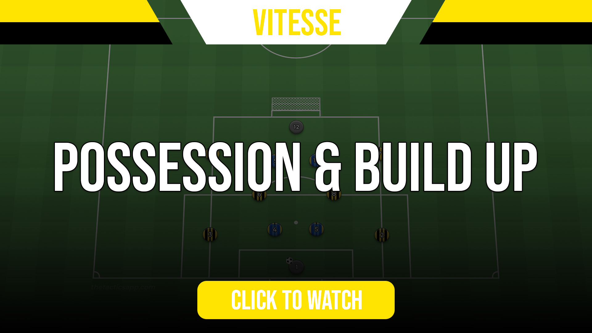 Vitesse Possession & Build Up