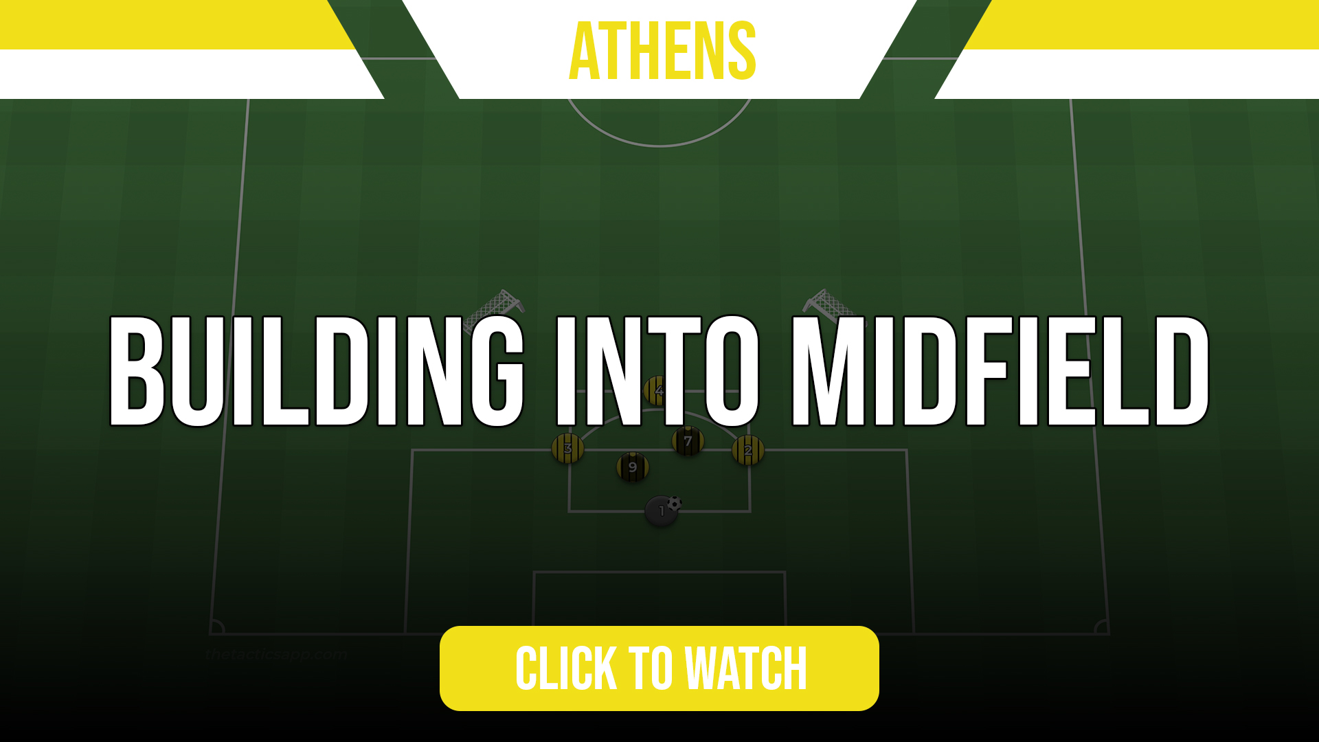 Athens Building into Midfield