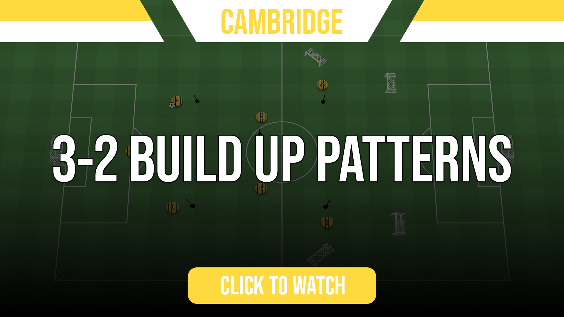 Cambridge 3-2 Build Up Patterns