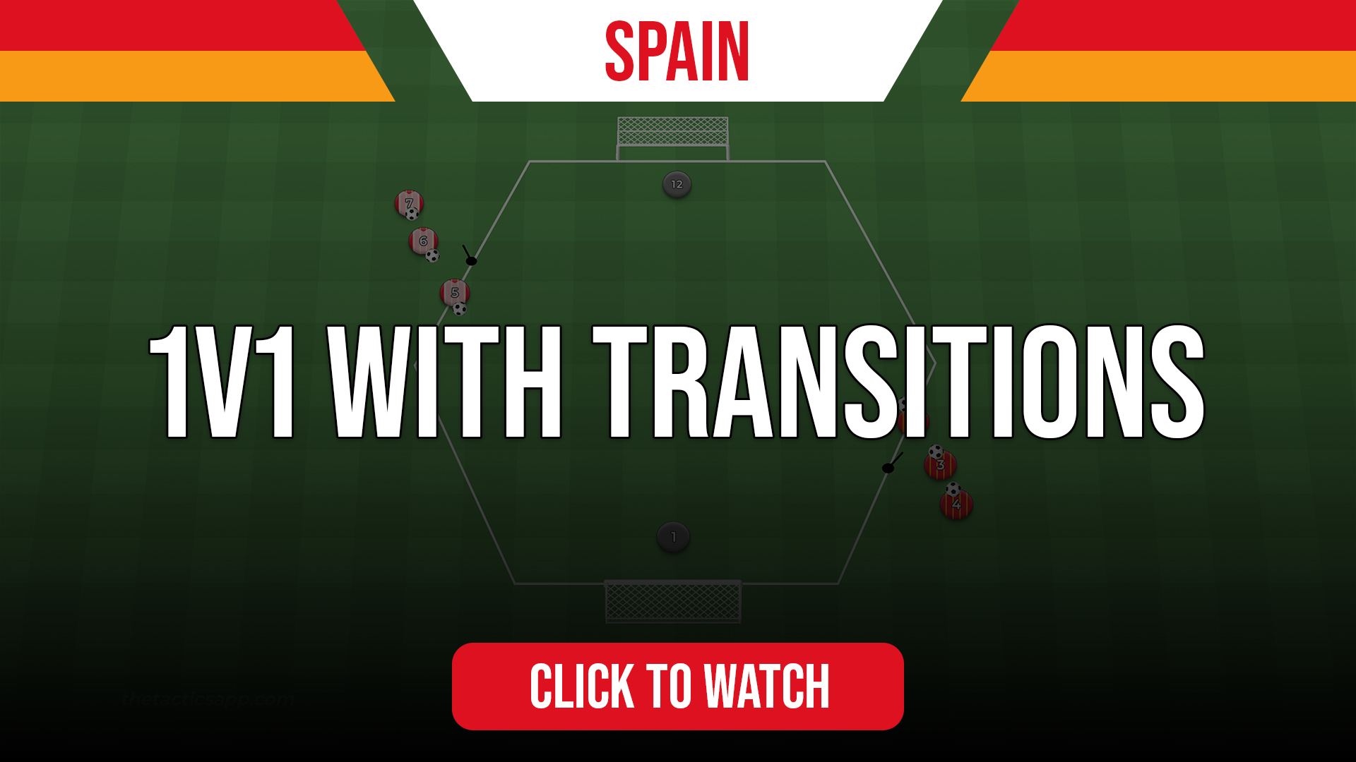 Spain 1v1 with Transitions