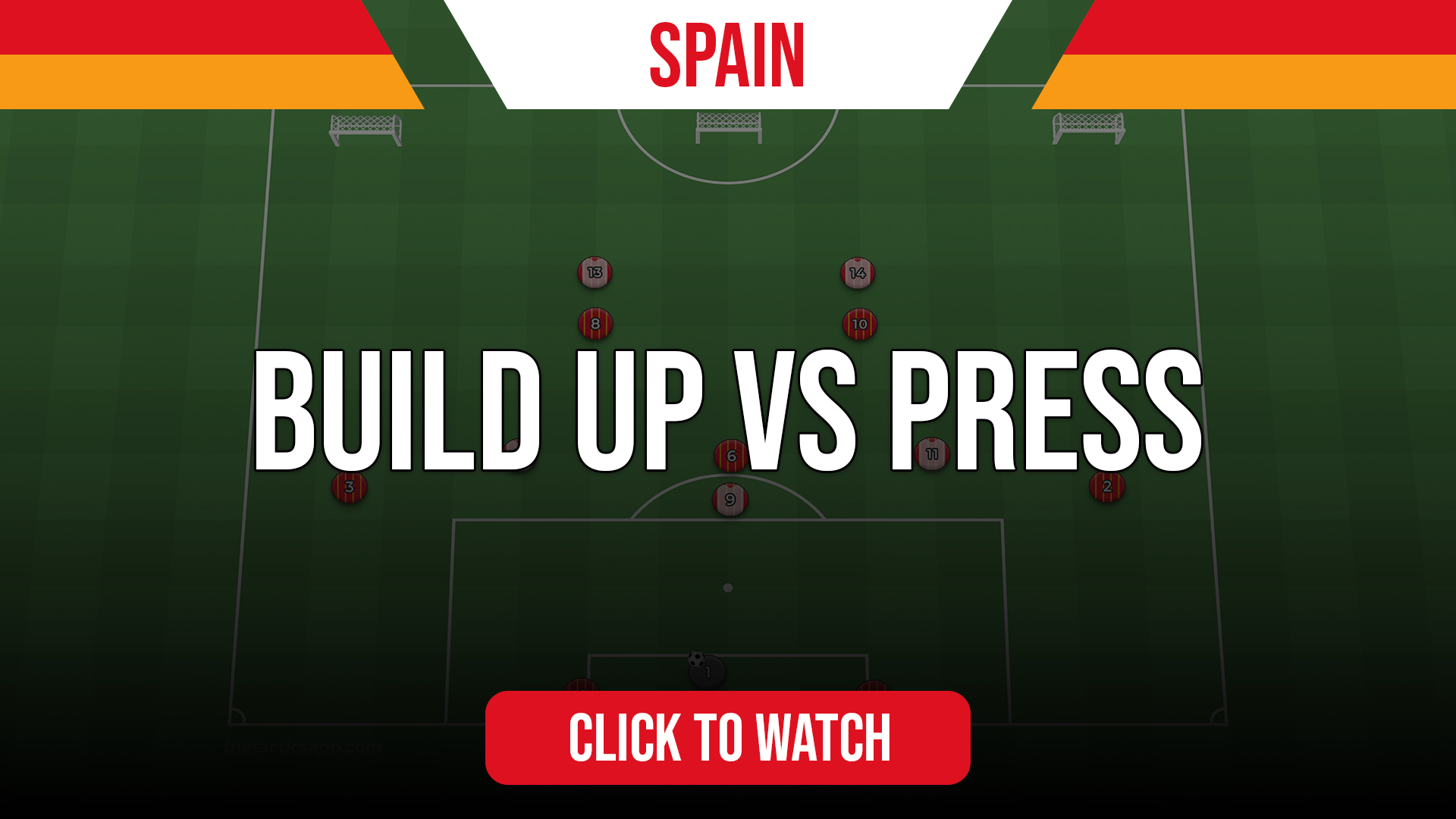 Spain Build Up v Press