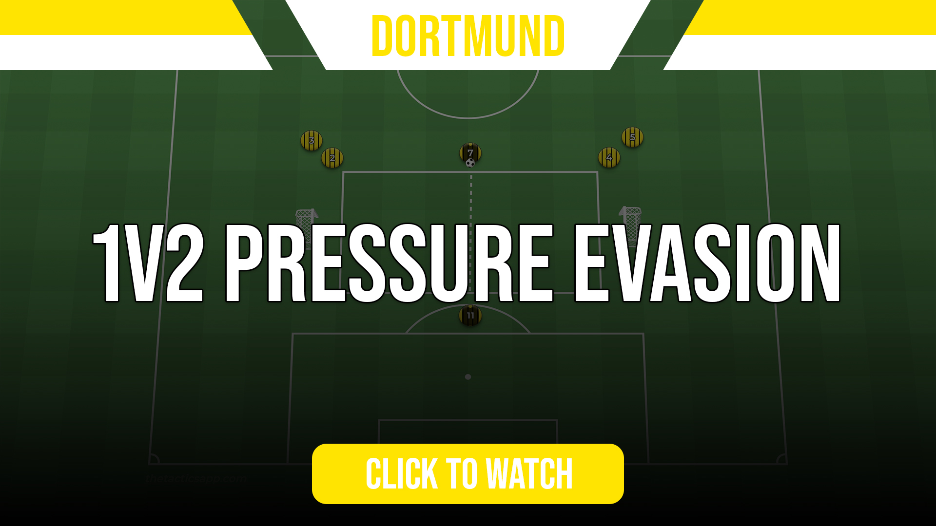 Dortmund 1v2 Pressure Evasion