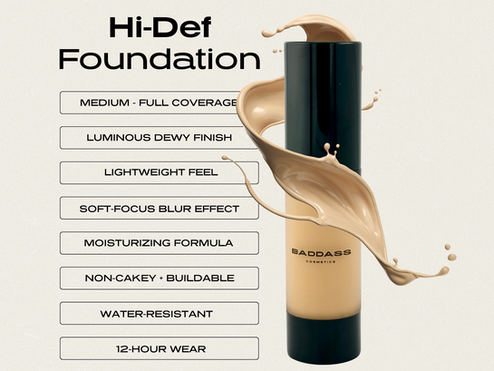 Transitioning from Arbonne Foundation to Baddass Cosmetics