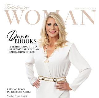 Donna Brooks on Tallahassee Woman magazine cover