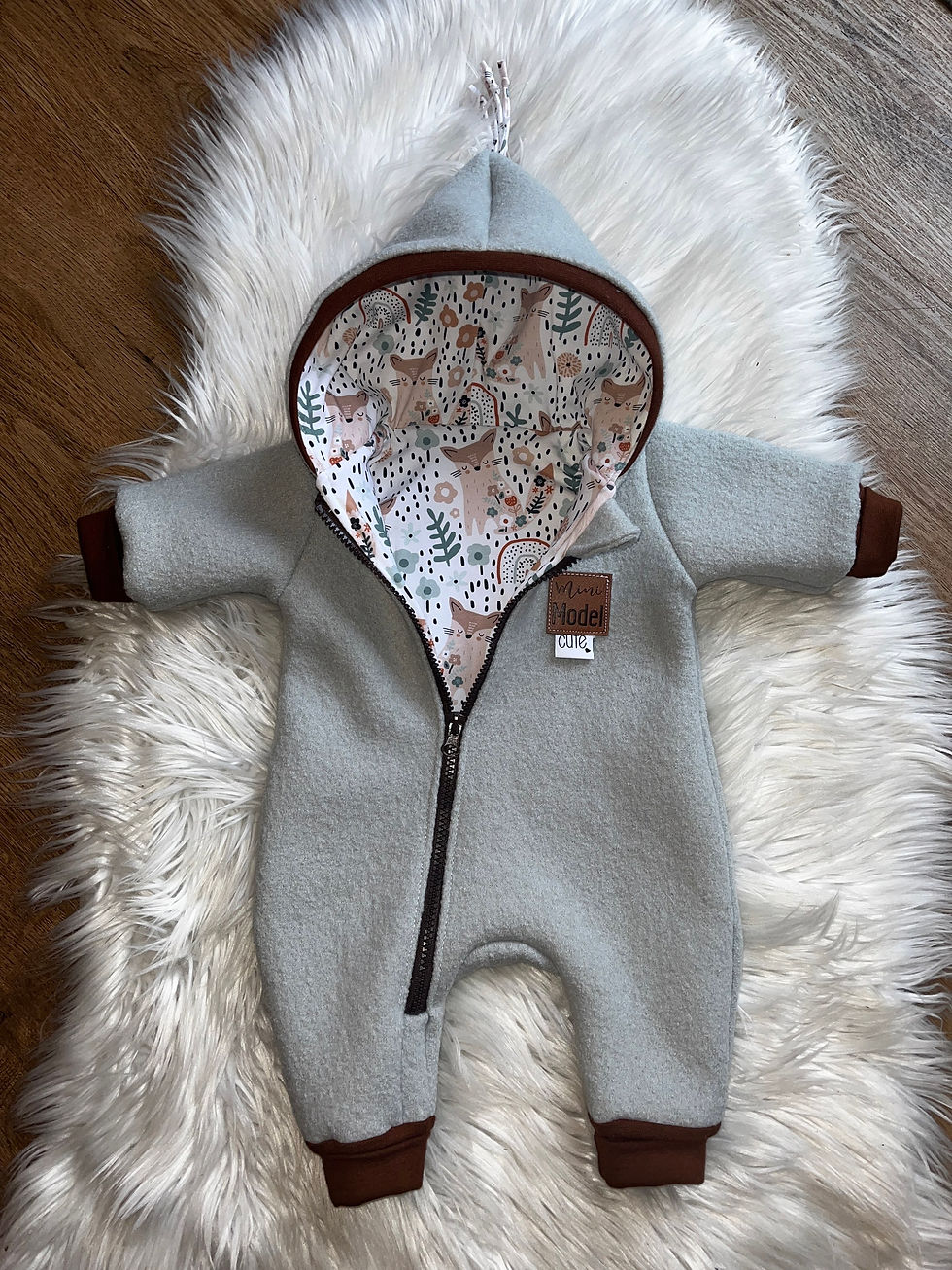 Walkanzug Hellmint Fuchs 56/62