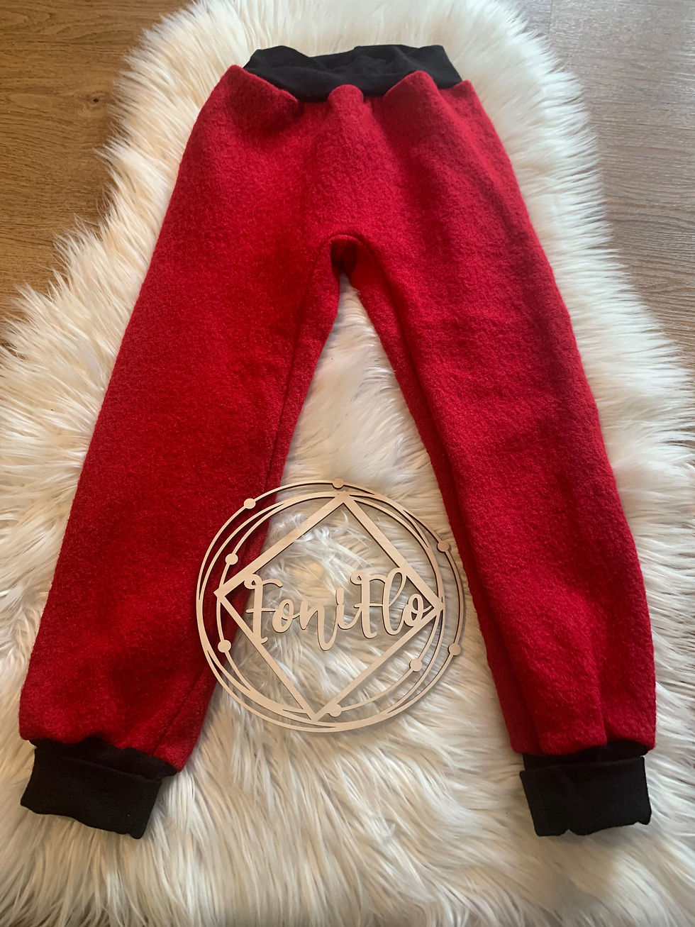 Walkhose rot 122/128