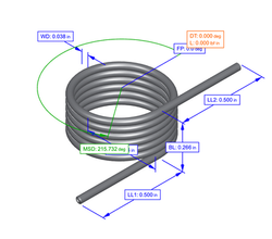 Torsion Spring with Specification