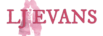 LJ Evans Author Logo Couple with Flower