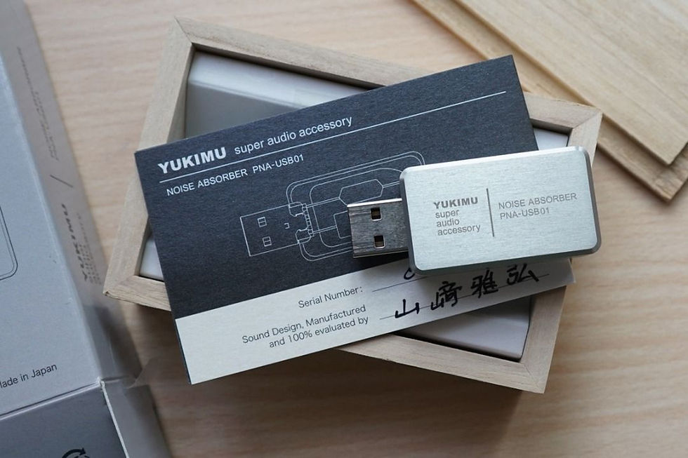 Thumbnail: YUKIMU SUPER AUDIO ACCESSORY - NOISE ABORBER USB / RCA