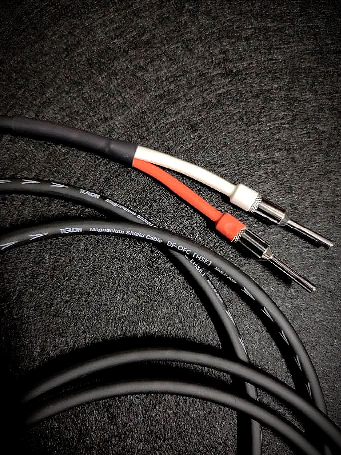 TiGLON Lionesses HSE Speaker Cable 3m Pair Made in Japan - High Clarity - Banana