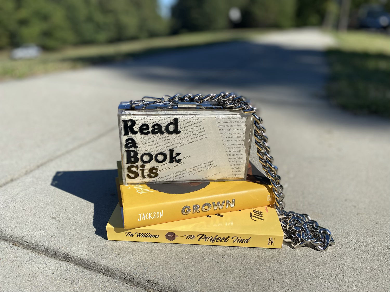 Flip the Page! Read a Book Sis Purse