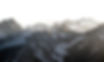 black and white snow covered mountain range