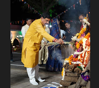 मुख्यमंत्री मोहन यादव इन्दौर के लिए रवाना