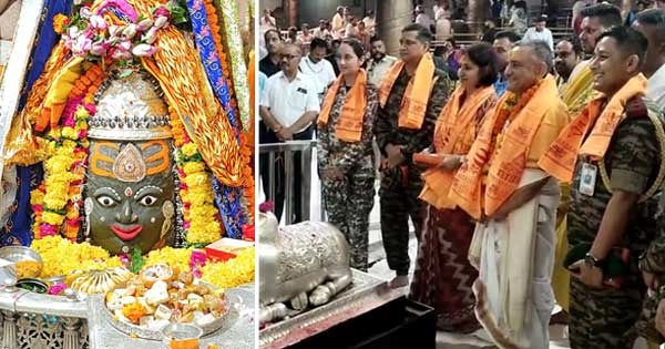 Ujjain News: चीफ ऑफ डिफेंस स्टाफ सहित कई हस्तियां महाकालेश्वर दर्शन के लिए पहुंची
