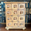 Thumbnail: Vintage 12 drawer apothecary cabinet